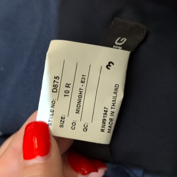 NWT Alfred Sung Maxi Dress Midnight Blue One Shoulder Gown Size 10 - Picture 8 of 14